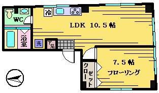 王子スクエアービル 間取り