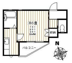 コーポ萌 間取り