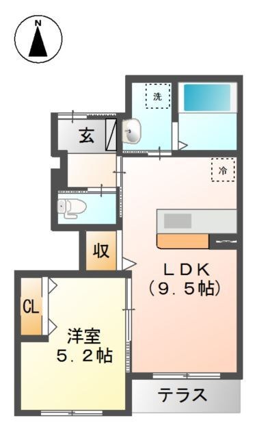 Ｋ&lsquo;ｓレジデンス 間取り