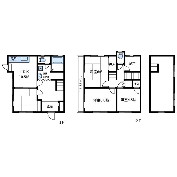田端3丁目貸家 間取り