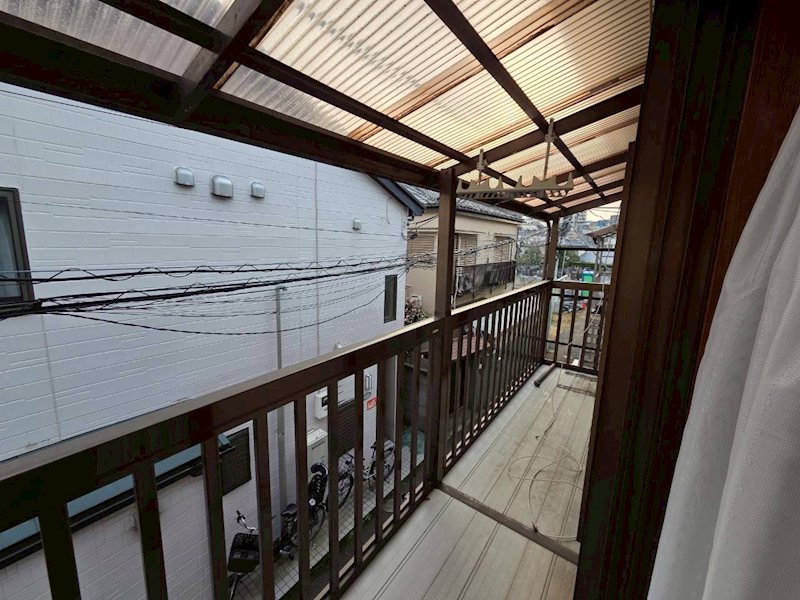 田端3丁目貸家 ベランダ