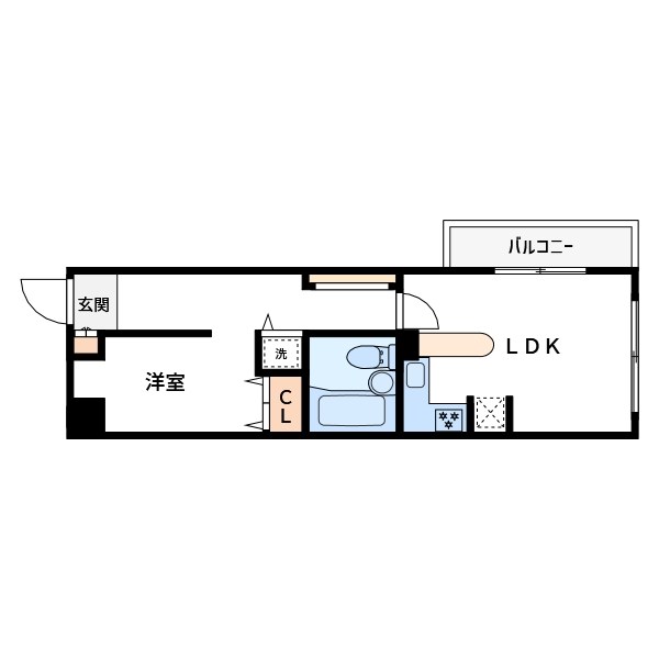 レクノスⅠ 間取り図