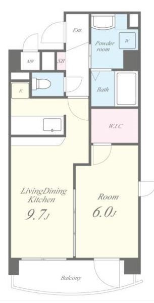 フェイムイッサ 間取り図