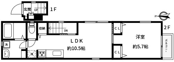 無添加ハウス高砂  間取り図
