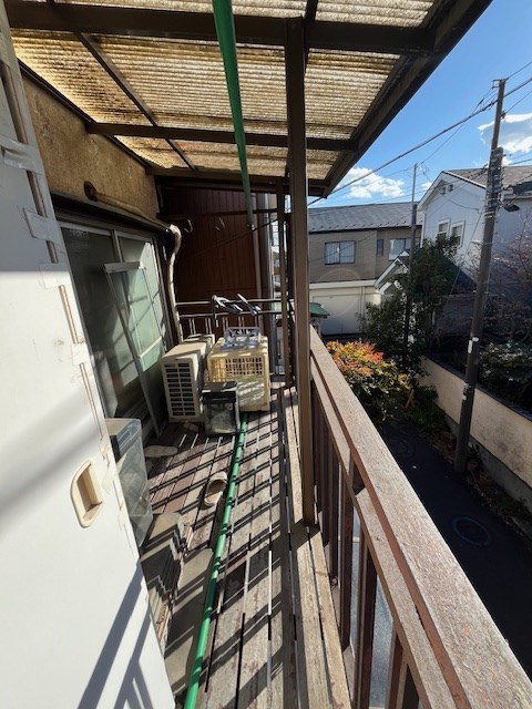 南水元4丁目戸建 ベランダ