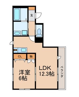 LIBERTY 間取り図