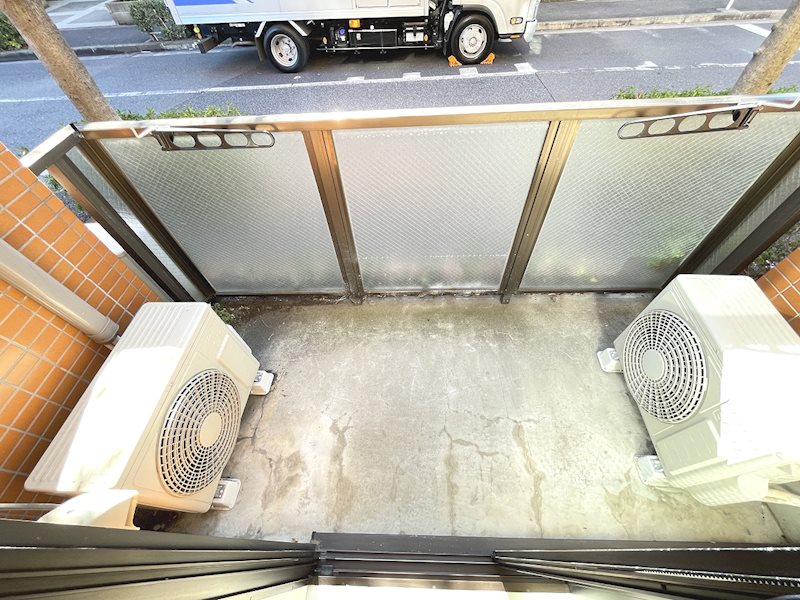 レジデンス鹿野Ⅱ ベランダ