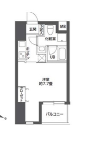 ニューシティアパートメンツ南千住  間取り