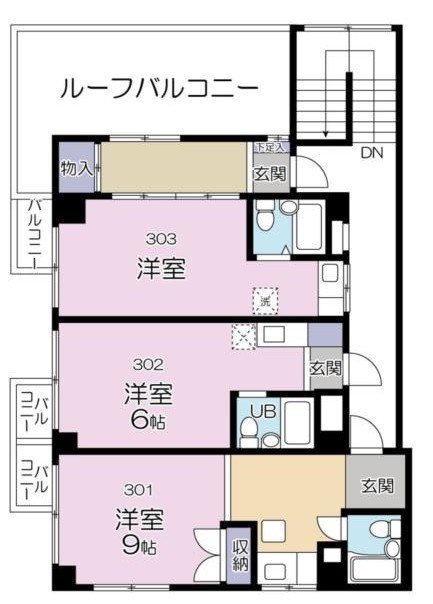 滝野川ハイツ 間取り