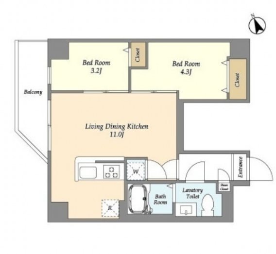 アルファコート青井 間取り