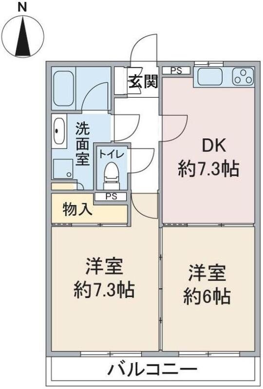 Westen Feld 間取り