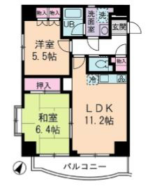 ハウス１７１   間取り図
