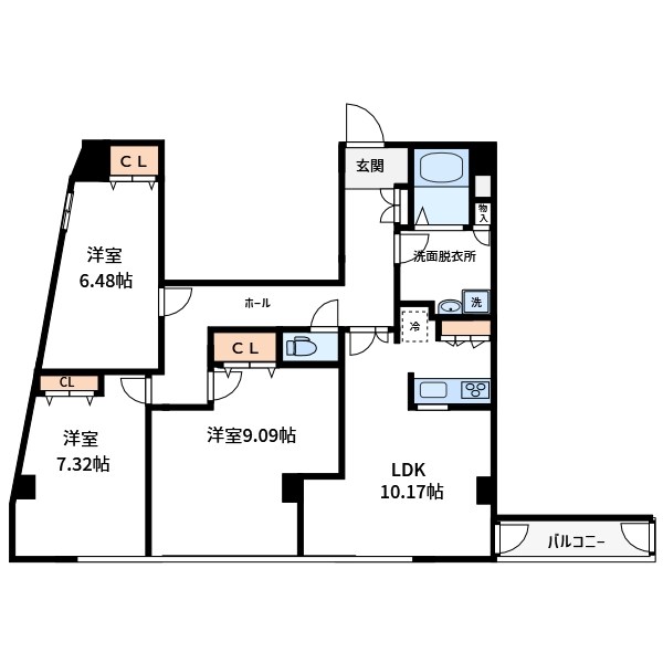 エステート梅島Ⅱ 間取り