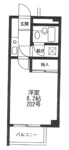 メゾンサンテピエス 間取り