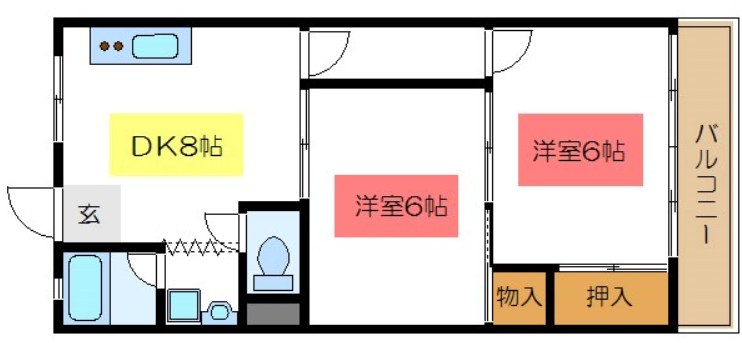 サンハイツ 間取り