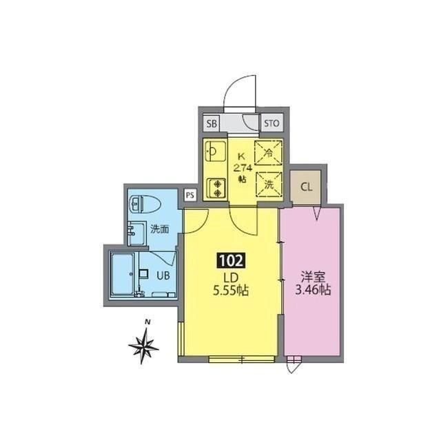 ソレイユ小岩 間取り