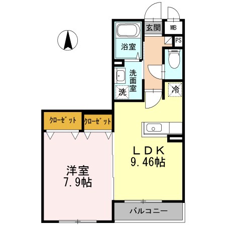 プランドール  間取り