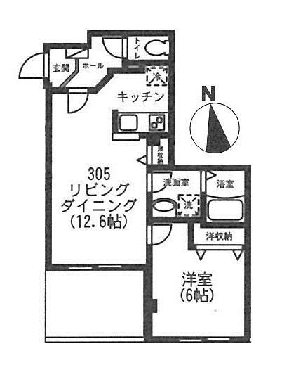 クリアハイム  間取り