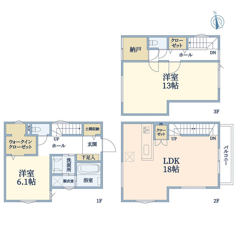 町屋8丁目A邸 間取り