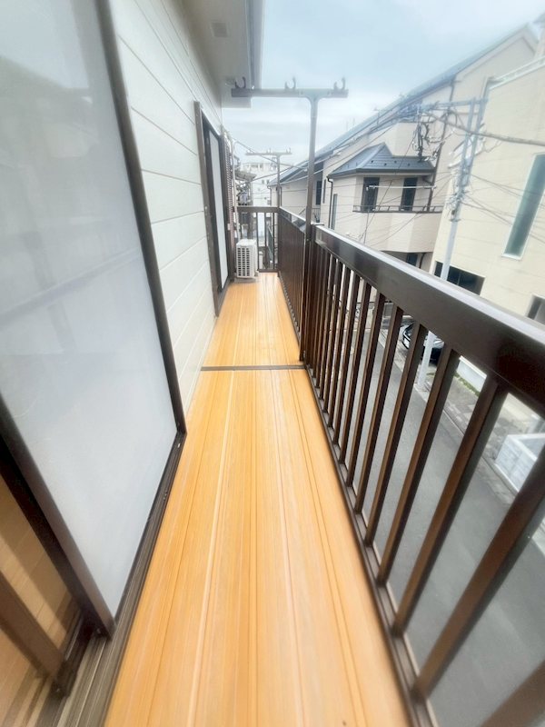 ハイツS＆SⅡ ベランダ