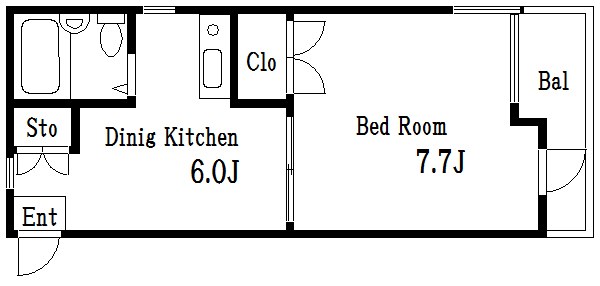 BLE-TATEKAWA  間取り