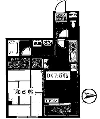 第2フレンズ・マンション 間取り図