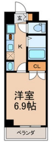 アジリア浦安 間取り図