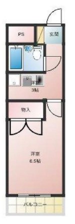 ホワイトヒルズ 208号室 間取り