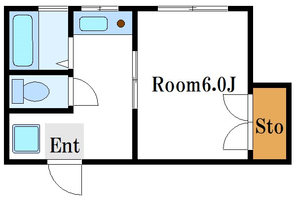 干場コーポ 間取り
