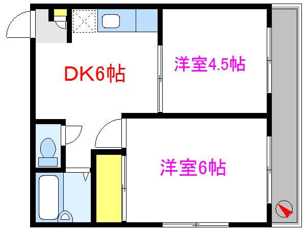 町屋パークサイド居串 間取り
