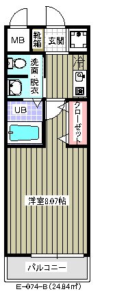 サンフィット 間取り図
