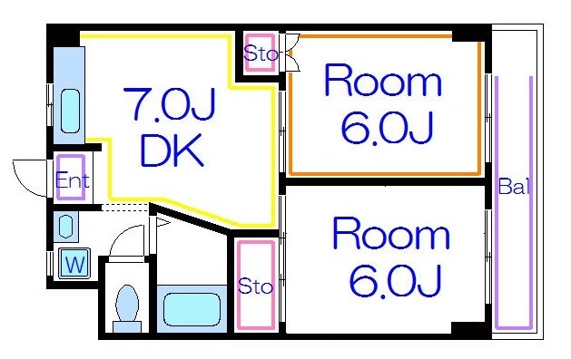 リバーシティー１ 間取り