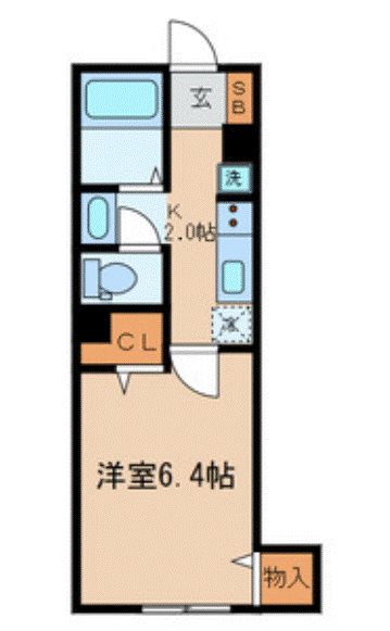 カーサ・TMK  間取り図