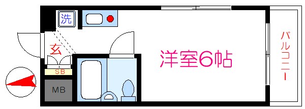 スパローハイツ 間取り図