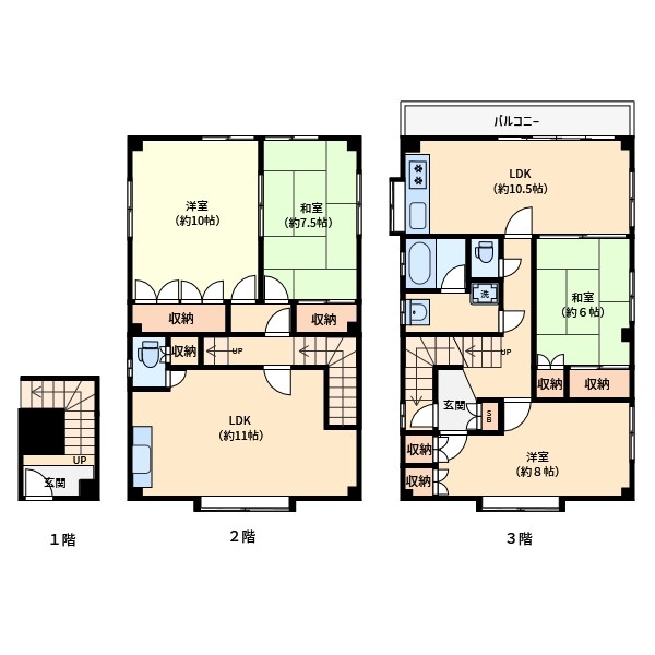 内藤ビル 間取り図