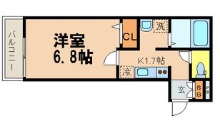 ヴェルデストゥーディオ   間取り