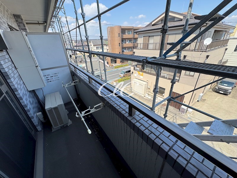 ガーデンヒルズ吉田Ⅱ ベランダ