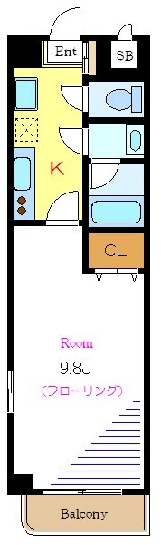 ガーデンヒルズ吉田Ⅱ 304号室 間取り