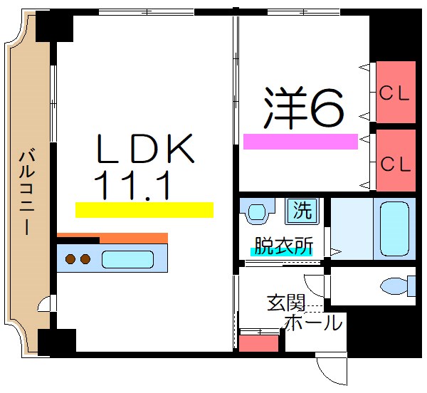 ラークス王子 間取り