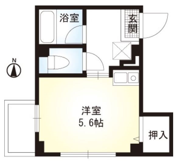 エスポワールハイム    301号室 間取り