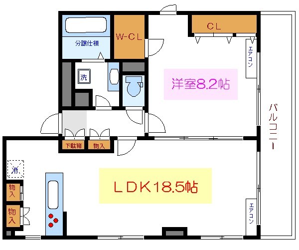 アルメリア清澄白河 間取り