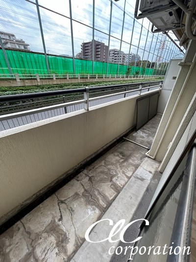 マンション・カネイ ベランダ