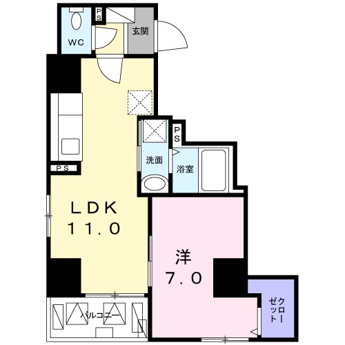 メゾン　ド　ルビアン 間取り