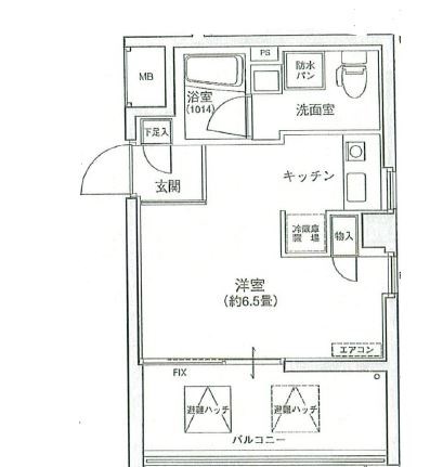 アネーロ木場公園 間取り