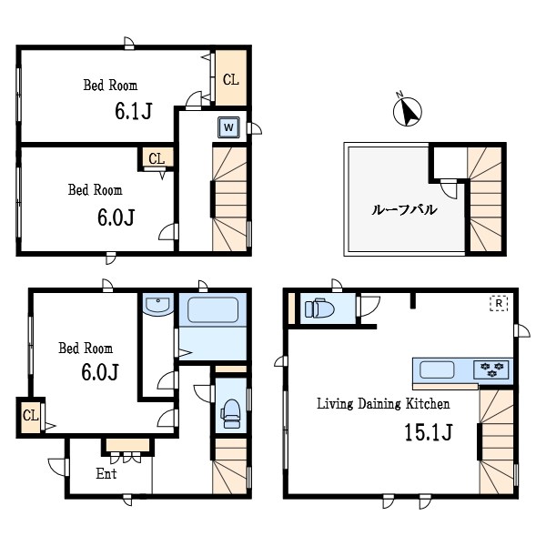 Kolet船堀＃04 間取り図