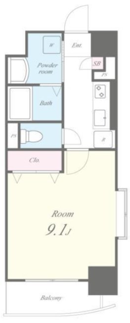 ティーズマンション（T'sマンション） 間取り