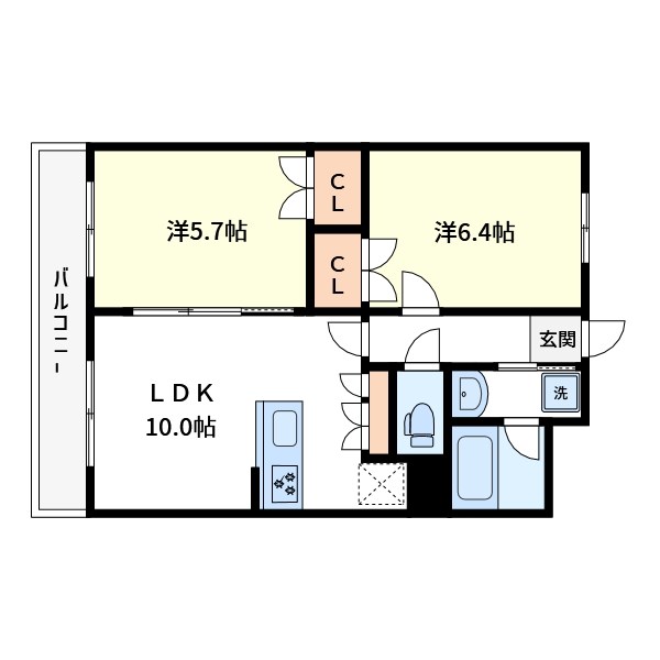 プレリヴィエール 間取り
