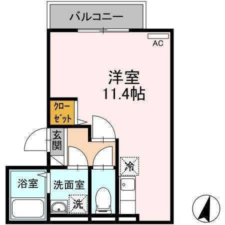 アンジュール神谷 間取り