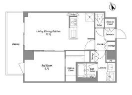プラネソシエ青戸 間取り