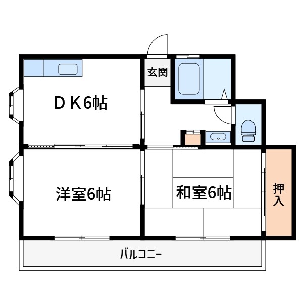 メゾンドイリス 間取り